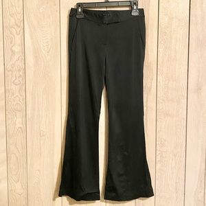 Theory Wide Leg Crushed Satin Pants